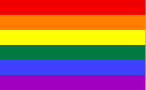 Rainbow pride flag